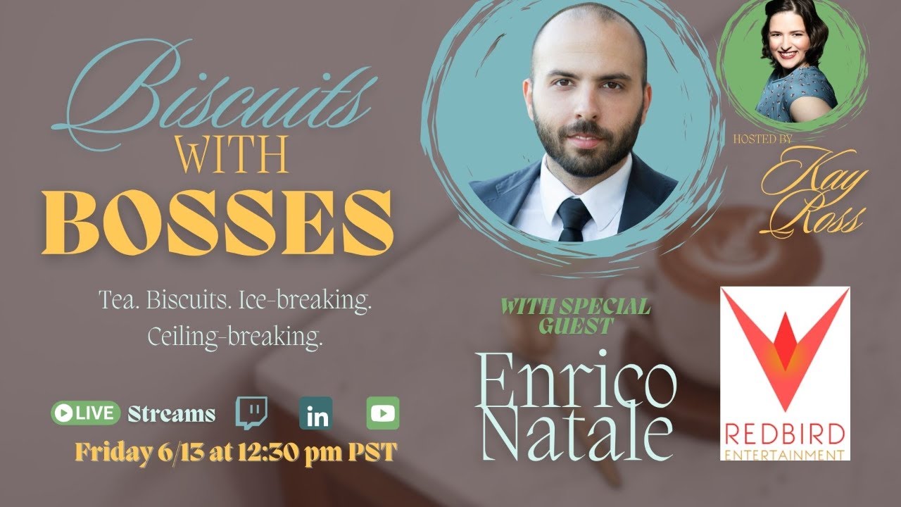 Biscuits with Bosses with Special Guest Enrico Natale