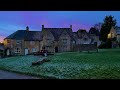 A never before seen sunrise skyline  magnificent cotswolds village walk england