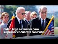 EN VIVO: Biden llega a Ginebra para su primer encuentro con Putin