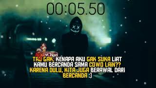 Story wa quotes bucin keren full efek!! Dj asmara 30 detik slur || Arjun Chan