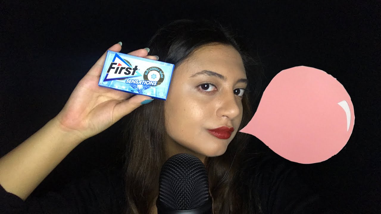 YOĞUNNN SAKIZ SESİ 🤩 | TÜRKÇE ASMR | CHEWING GUM