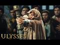 Ulysses shoots the arrow through the axes | Ulysses (1954) | Kirk Douglas, Silvana Mangano
