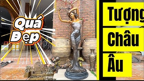 Tượng Đồng Châu Âu _ Hồ lô cóc bằng đồng. Tối 3/11 #đồcổcầnthơ #đồcổ 