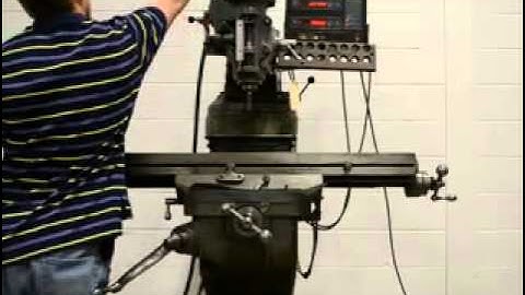 Bridgeport 1HP Milling Machine with DRO