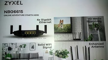 Unboxing ZYXEL NBG6615 Ac1200 MU MIMO Dual Band Wireless Gigabit Router | Unboxing ZYXEL NBG6615