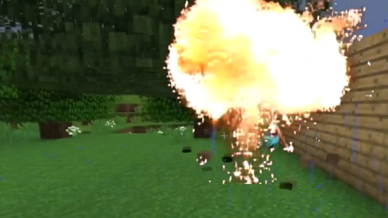 EXPLOSIONS IN MINECRAFT!?!?!?!?!?!?!?!?