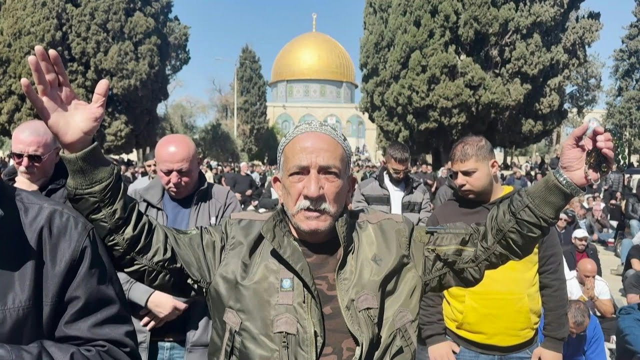 Muslim worshippers perform first Ramadan Friday prayer at Al-Aqsa | AFP