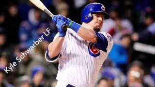 2017 Chicago Cubs Regular Season Starting Lineup 5/21/17