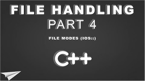File Handling part 4 C++