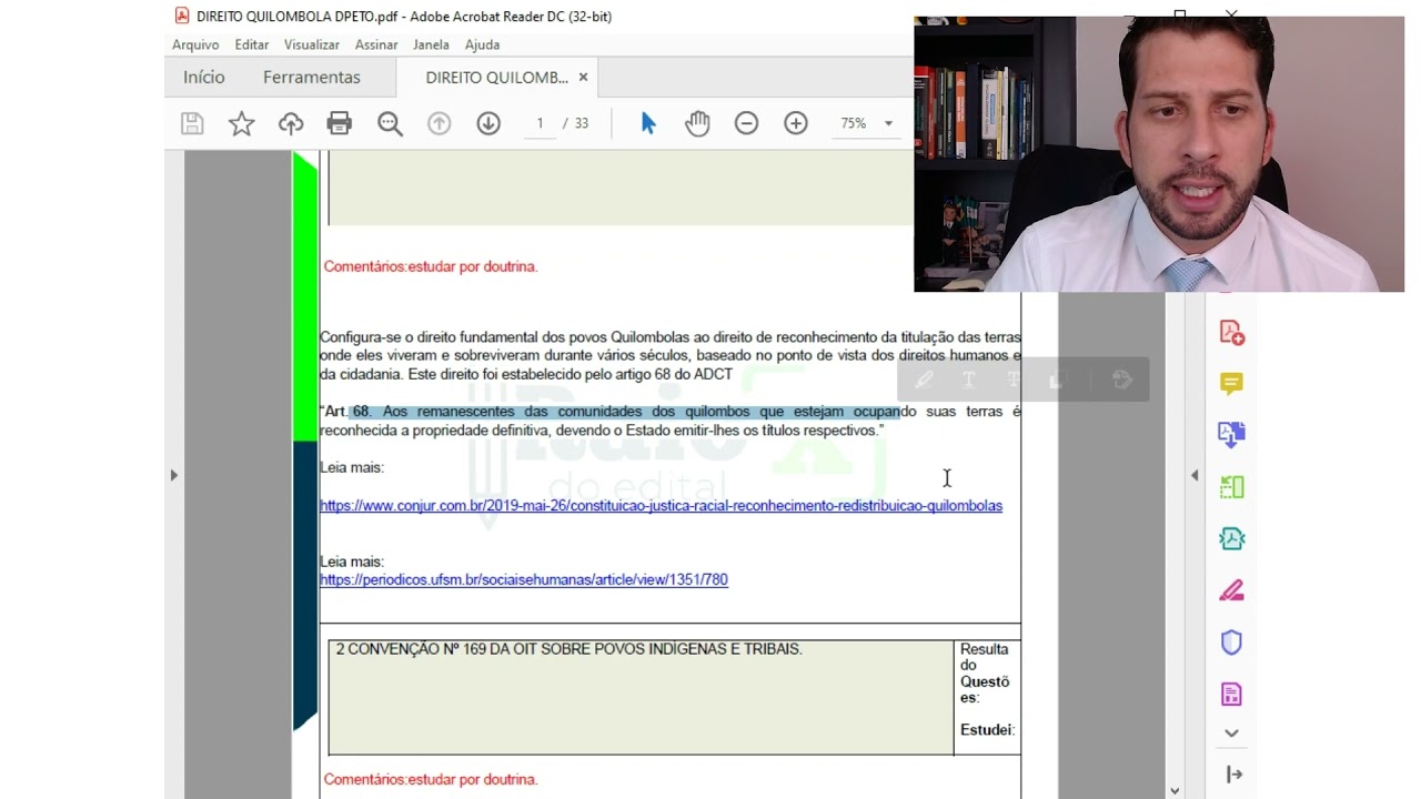 DPETO -  Direito quilombola