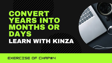 Convert age from year to months and days|program#6 from exercise of chap#4|C++ Coding #new #coding