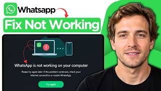 Fix Whatsapp Not Working On PC Laptop | 2026 Working Repair Guide