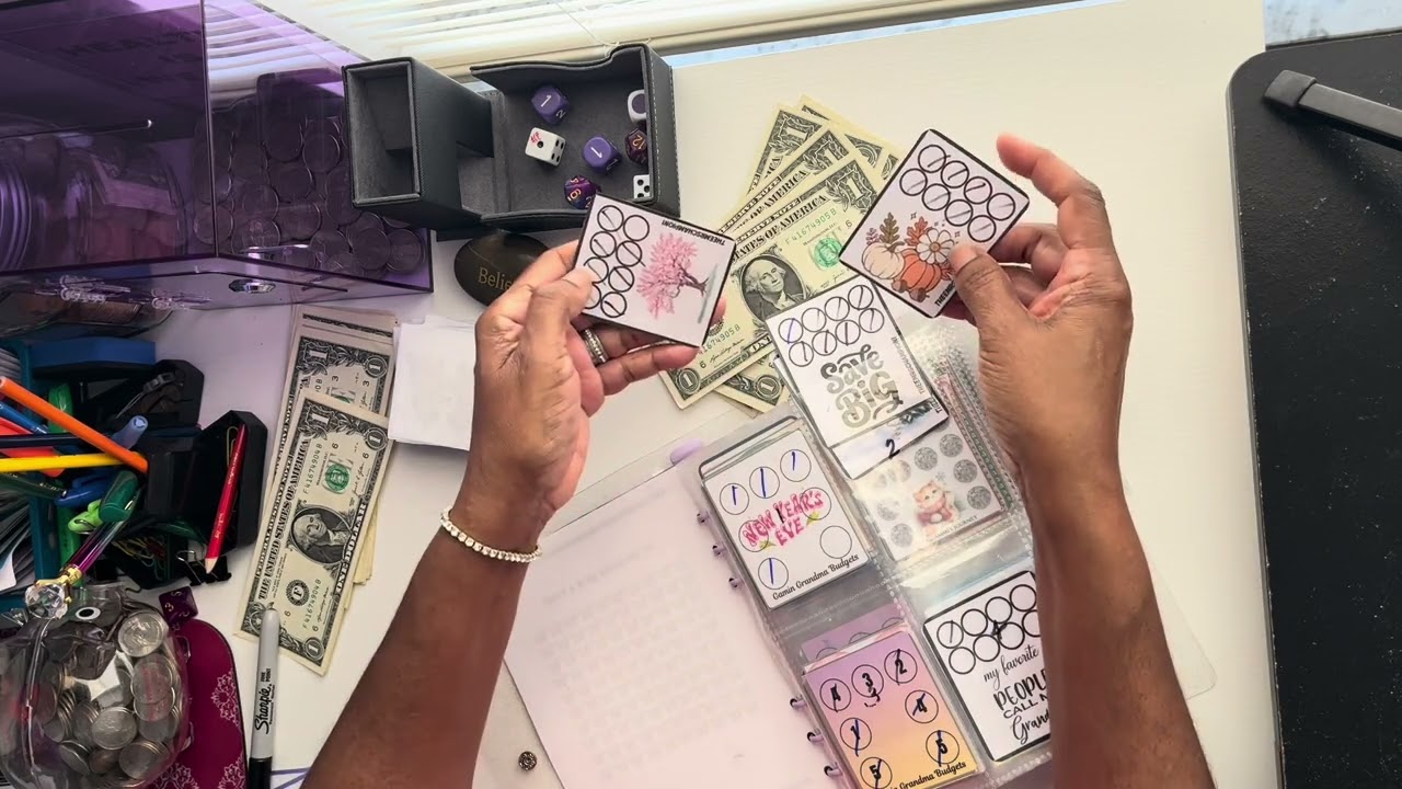 Saving in the 100 Envelope challenge binder w/ a twist! | Birthday Happy Mail