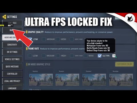 60 FPS LOCKED FIX | Ultra FPS Not working | NO ROOT