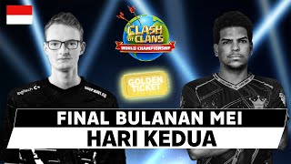 🔴[LIVE] KEJUARAAN DUNIA 2024 CLASH OF CLANS | FINAL BULAN MEI | HARI KE-2