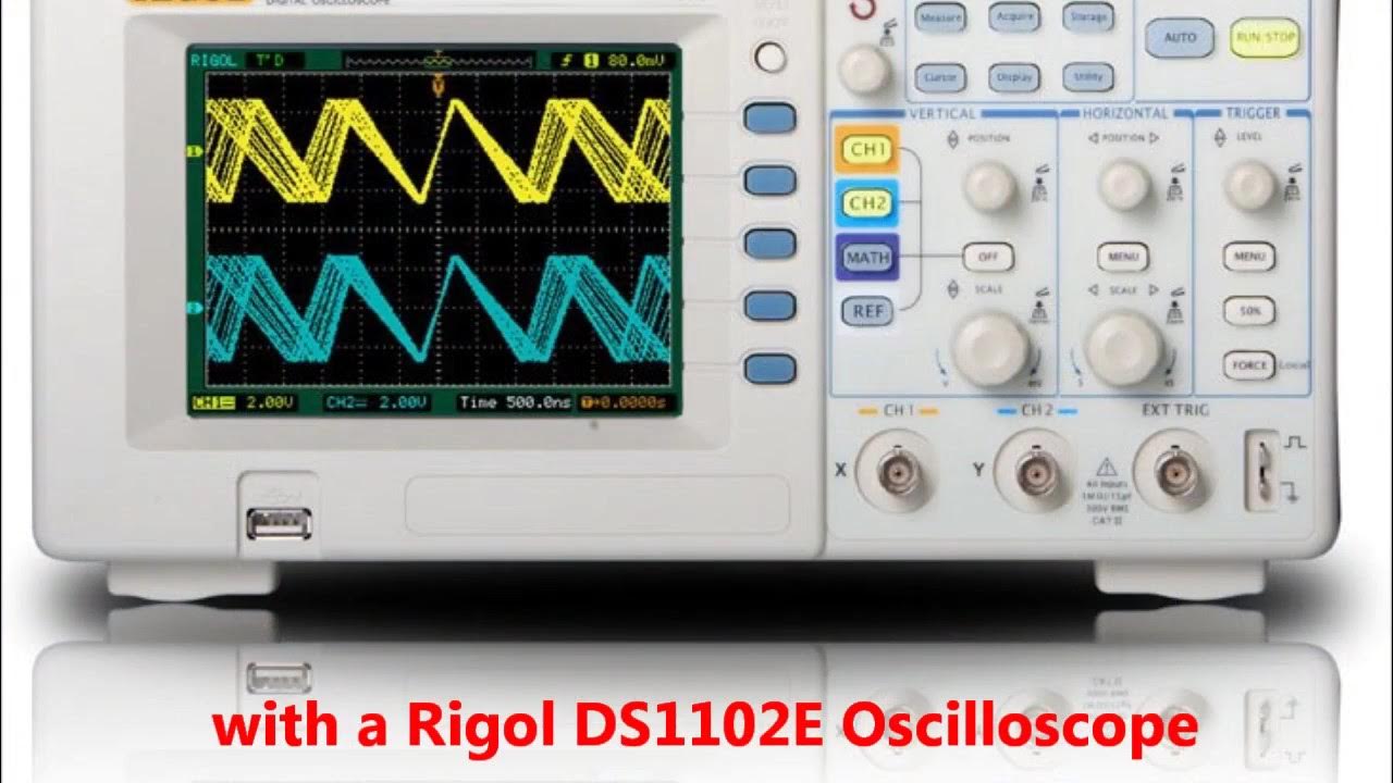 10 MHz Low Pass Filter Performance Test with Oscilloscope YouTube