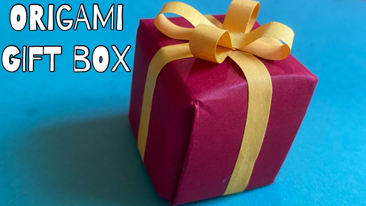 DIY Gift Box / How to make Gift Box? Easy Paper Crafts Ideas - YouTube