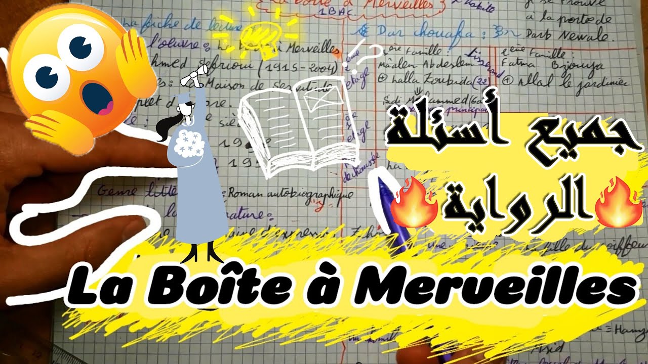 La Boîte à Merveilles  2020 --- جميع أسئلة الرواية