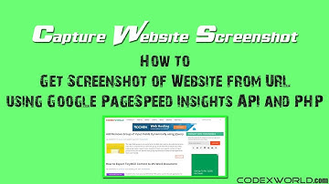 How to Capture Screenshot of Website from URL using PHP