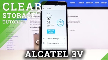How to Clean Storage in ALCATEL 3V – Speed Up System