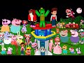ALL SCARY MONSTERS FROM Peppa Pig and DIGITAL CIRCUS vs Paw Patrol minecraft JJ and Mikey - Maizen