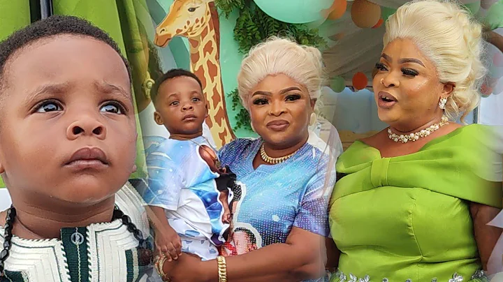 STAR ACTRESS DAYO AMUSA THROW UNFORGETTABLE PARTY TO CELEBRATING HER SON'S 1YEAR BIRTHDAY 