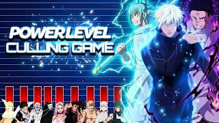 Power Level: TOP 16 JUJUTSU KAISEN CHARAKTERE (Culling Game Arc)