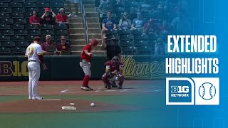 Nebraska at Minnesota | EXTENDED HIGHLIGHTS | Big Ten Baseball | 05/14/20