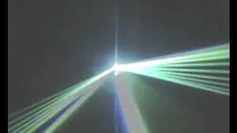 Homemade RGB laser projector
