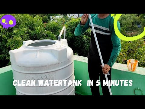 How to clean Water Tank at home | DIY water cleaner Clean water tank in 5 minutes