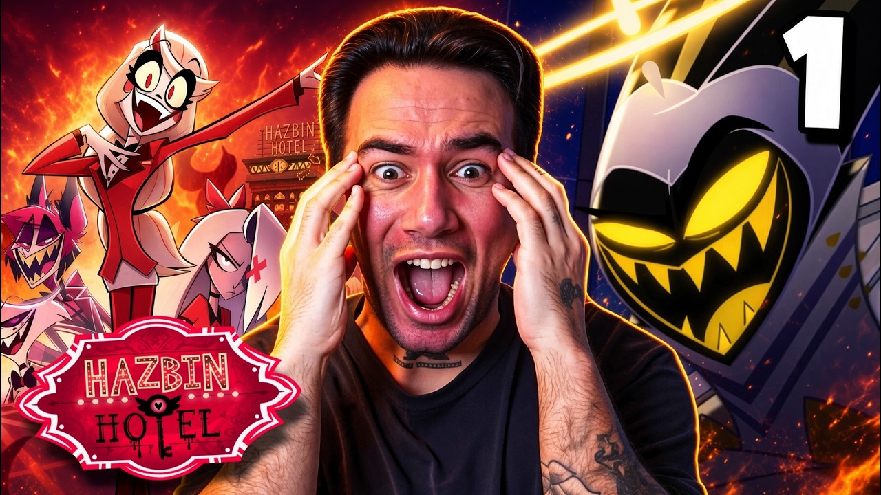 Thumbnail for WTF IS HAZBIN HOTEL !? 😭 Episode 1 (REACTION)