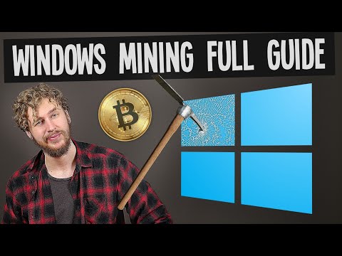 How to Install and Set Up WINDOWS for MINING (All Settings)