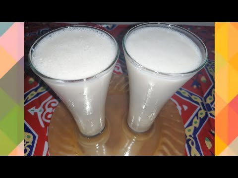 سر عصير الموز باللبن زى المحلات سر عصير الموز بالحليب 