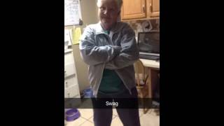 Grandma learns slang.
