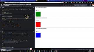 Triggering Animations, Transitions, and Transforms with Javascript