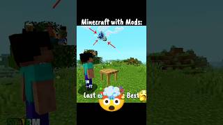 POV: Minecarft without Mods 🥵 || #shorts #mods