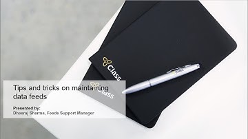 Class training webinar - Tips and tricks on maintaining data feeds
