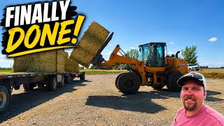 Finally Finished Second Crop Hay! @RockyMountainFarmer