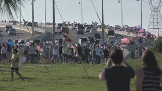 Celebrity Hundreds gathered for 'No Kings Protest' at Carl Gray Park Wealth