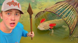 Nahuli ko ang mga Axolotl gamit ang simpleng bitag sa isda! screenshot 2