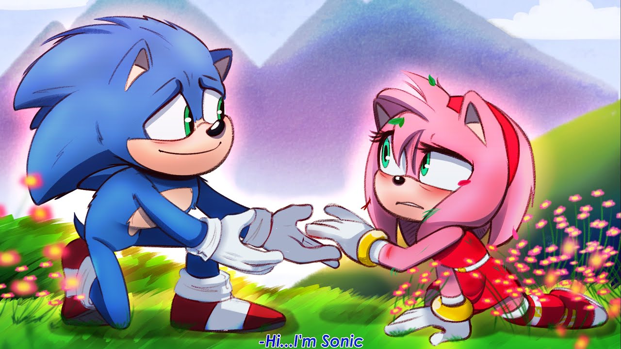 ANOTHER HOUR of Sonic x Amy - Sonamy Comic Dub MEGA COMP 