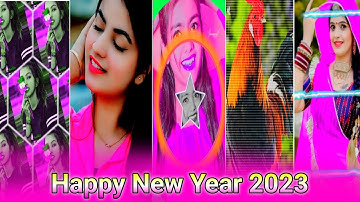 Happy new year 2023 Video editing | Happy new year status video | new year video editing