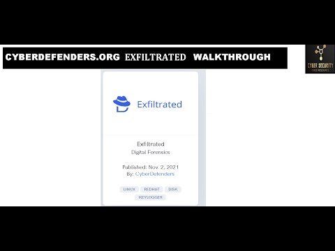 Cyberdefenders.org Exfiltrated CTF