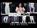 Fashion Nova Try On Haul | Size 12 L