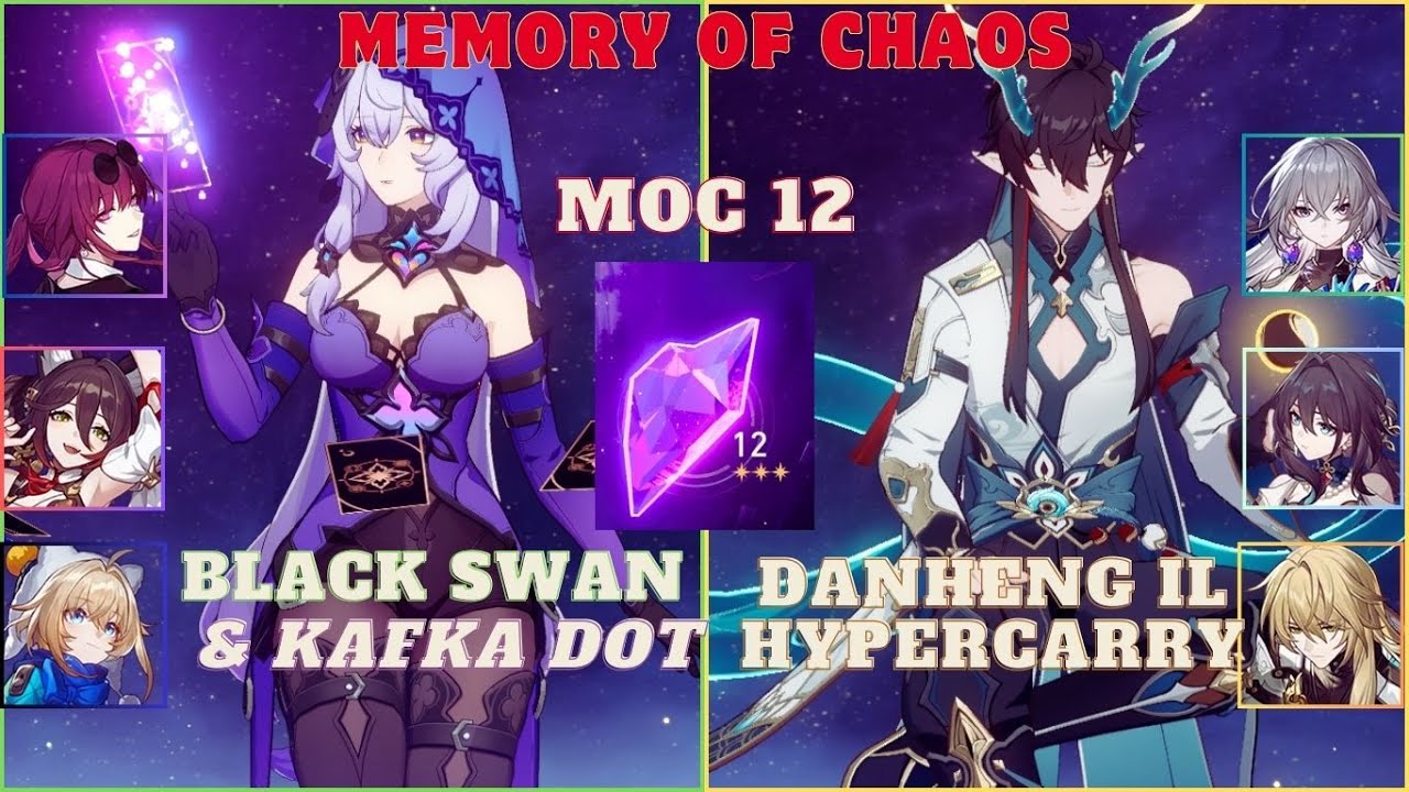 E0S1 Black Swan Dot - E1 Kafka & E0 DanHeng IL Hypercarry | Memory of ...