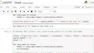 Famous Count  function in Python Profile