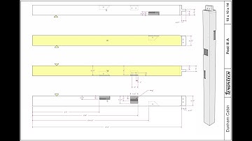 Timber Frame Design with Sketchup Part 3 - Making Shop Drawings