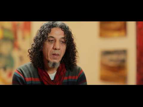 الفنان عماد ابو حشيش ابداع خارج دائرة الضوء