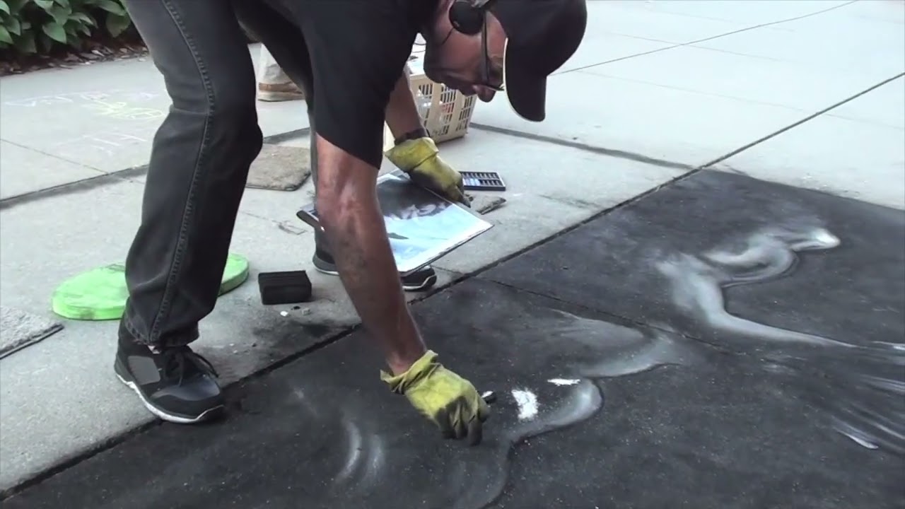 2018 OMAHA CHALK ART by Trip Reynolds