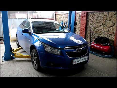 Замена сцепления 1часть Chevrolet Cruze 1,8 Шевроле Круз 2011 года